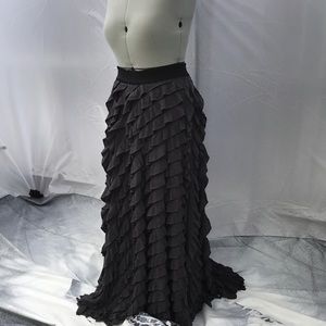 Free People Lydia Tiered Ruffle Skirt